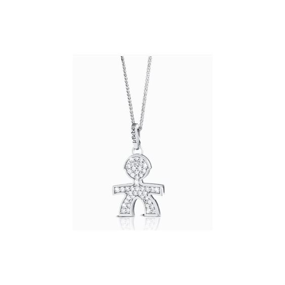 Collana Le Bebé Donna I Preziosi in Oro bianco Diamante 0.44 Ct LBB425 - LBB425